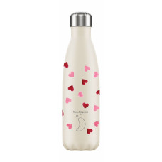 Chilly's Bottle 500ml Pink Hearts 