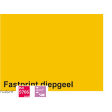 Fastprint print en kopy A4 80gr diepgeel 500vel 