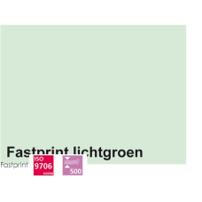 Fastprint print en kopy A4 80gr licht groen 500vel 