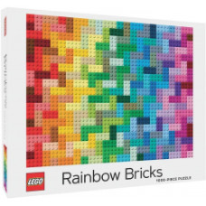 Puzzel LEGO RAINBOW BRICKS 1000 piece