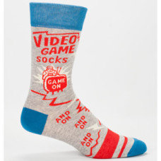 Mens Crew Socks,  Video game socks