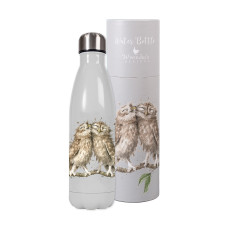 Wrendale Design water bottle Owl