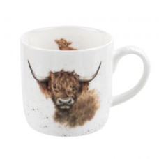 Wrendale Design mok Highland Cow Mug, Schotse hooglander