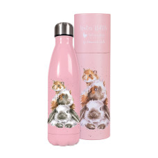 Wrendale Design water bottle Piggy in the Middle 