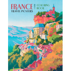 Kleurboek Henri France Travel Posters