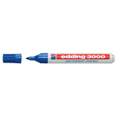 Edding 3000 viltstift rond 1.5-3mm blauw