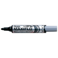 Whiteboard viltstift Pentel MWL5 Maxiflo 3mm zwart